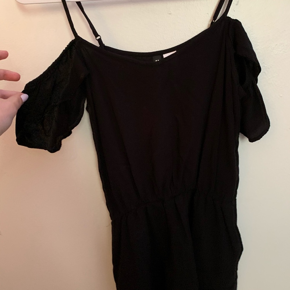 Black h&m romper